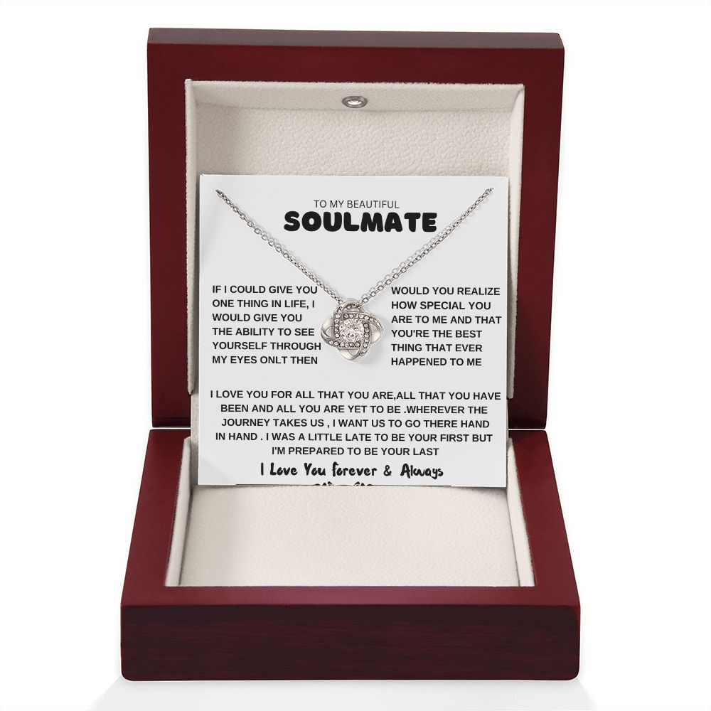 love knot to my soulmate