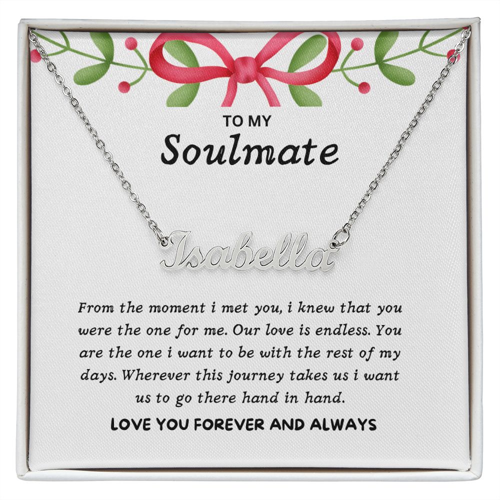Just for her personalized necklace