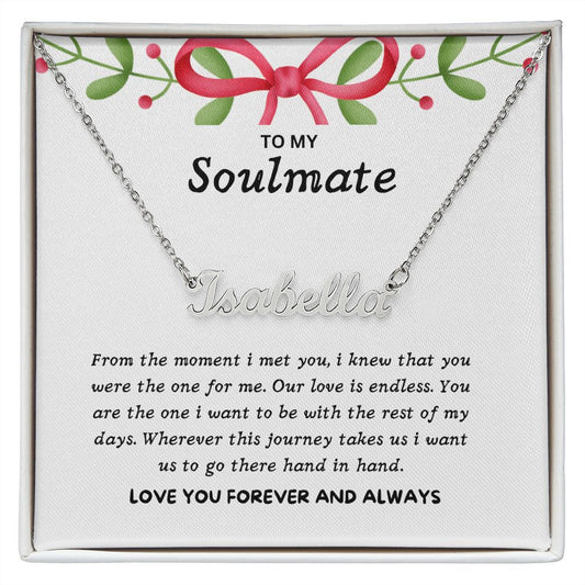 Just for her personalized necklace