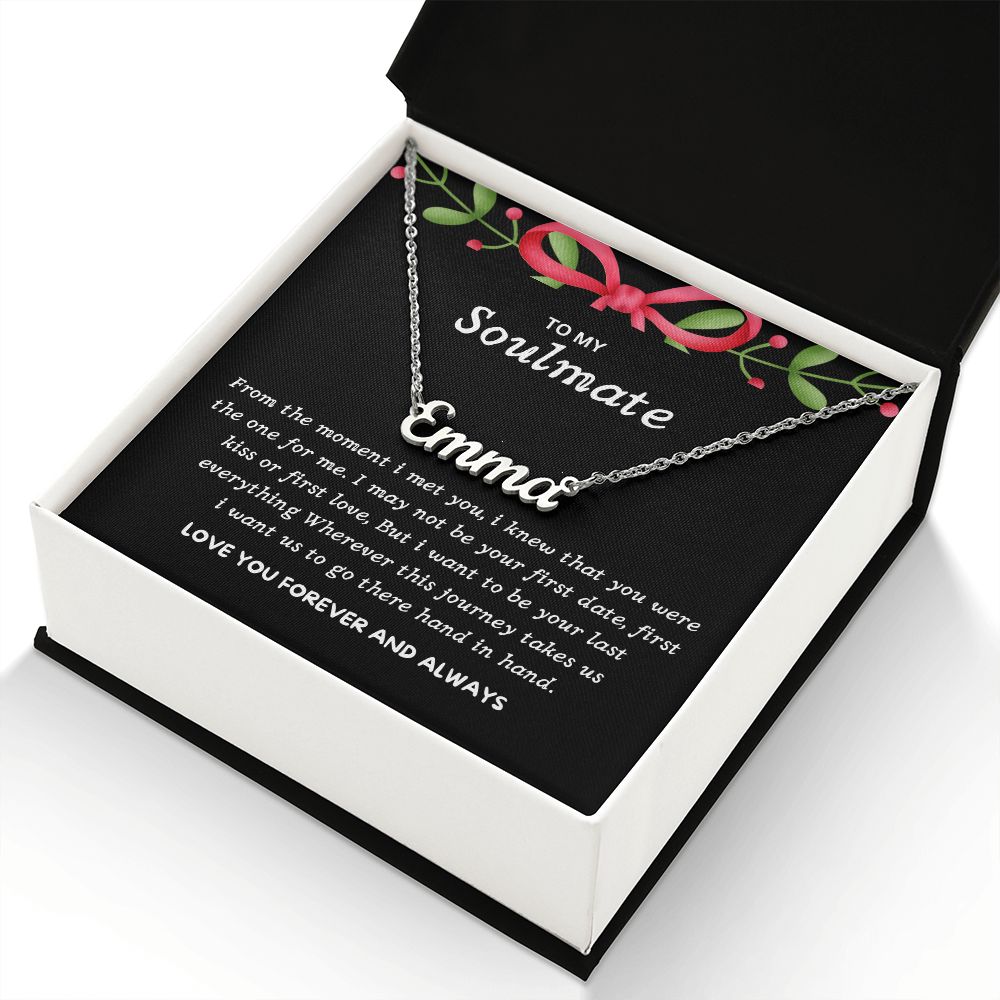 personalized name necklace just for her