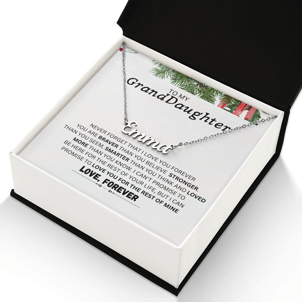 PERSONALIZED  NECKLACE FOR MY GRAND DAUGHTER