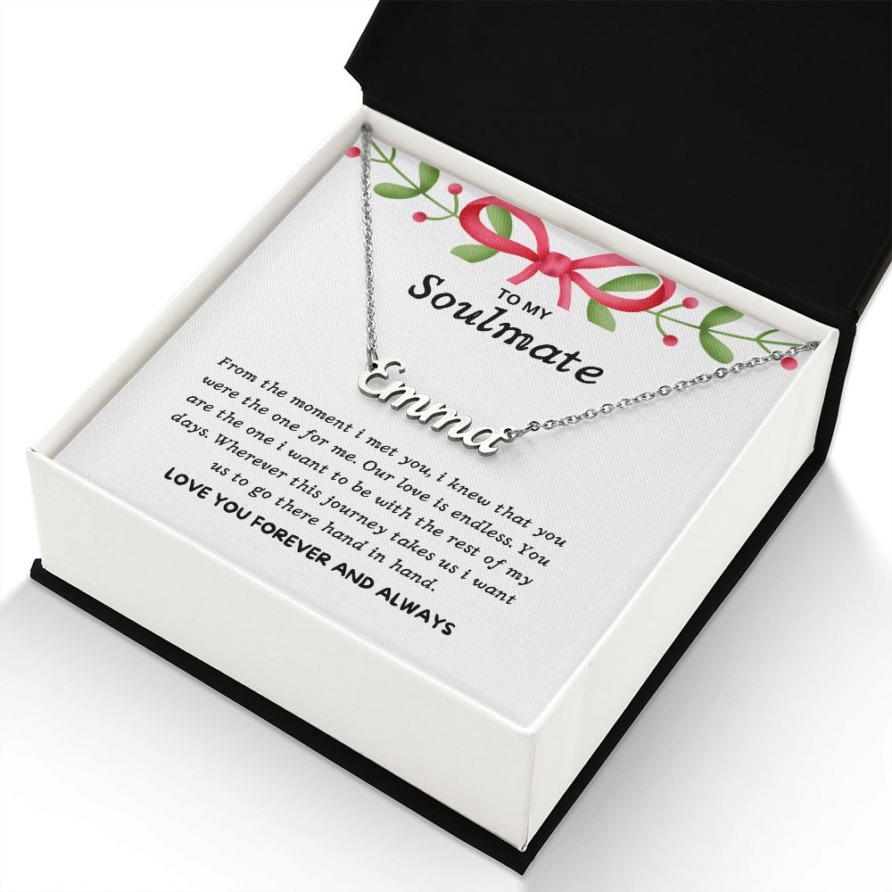 Just for her personalized necklace