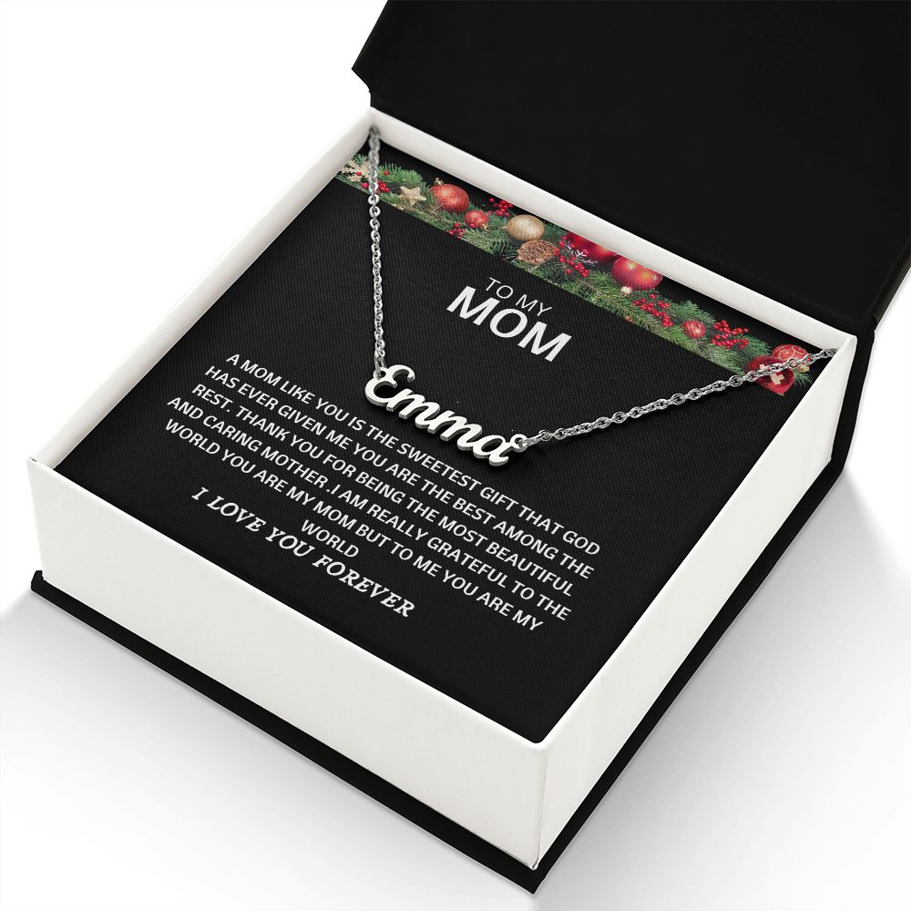CUSTOM NECKLACE FOR MY MOM
