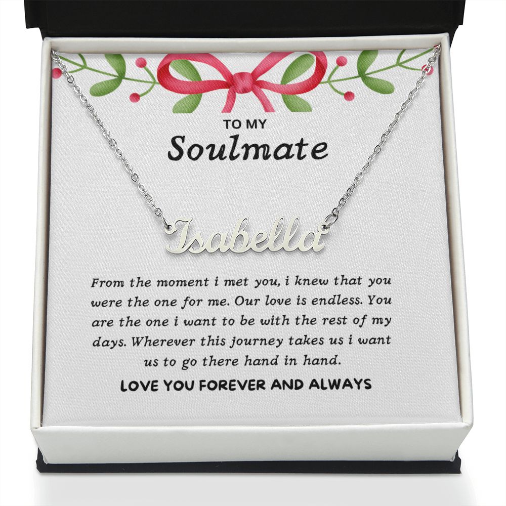 Just for her personalized necklace