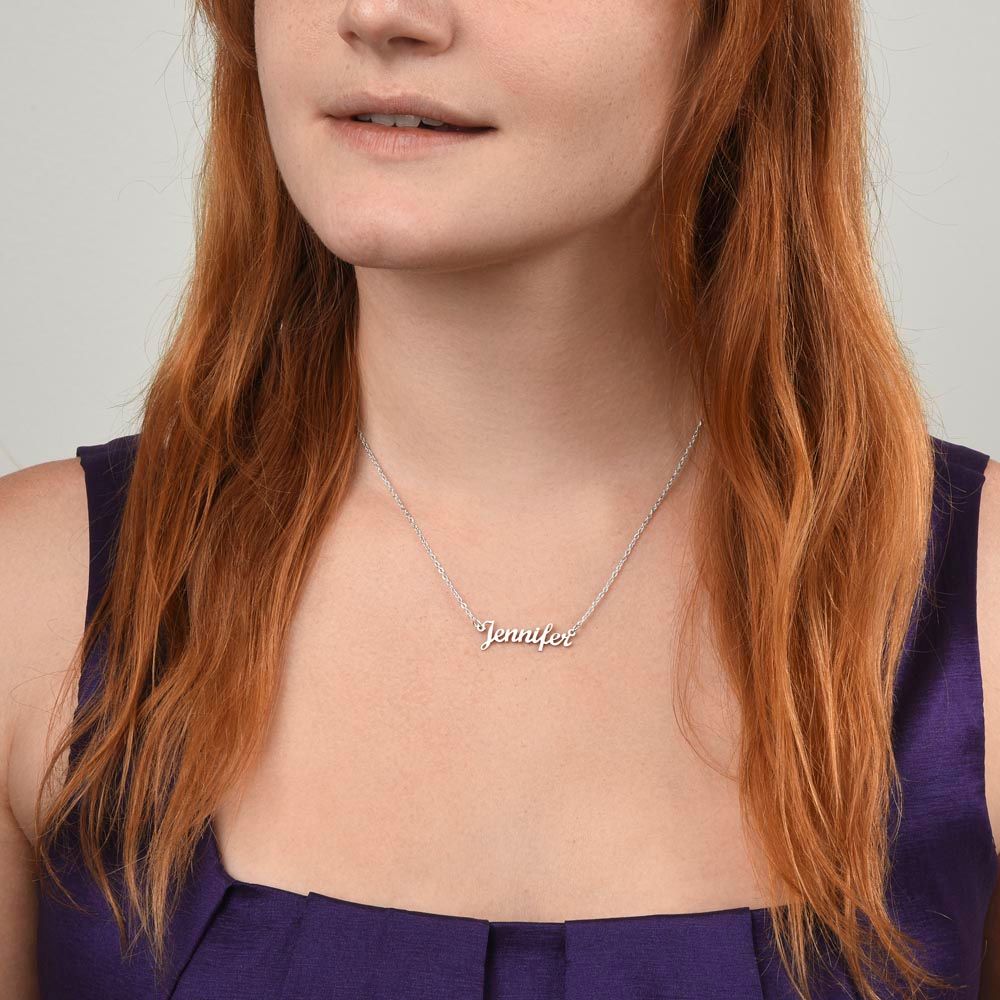 PERSONALIZED NAME NECKLACE FOR MY DAUGHTER
