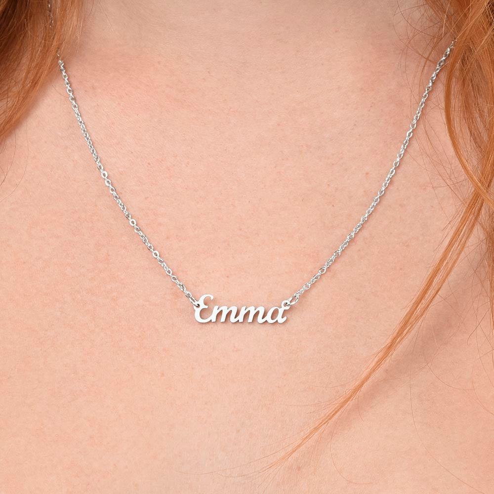 Just for her personalized necklace