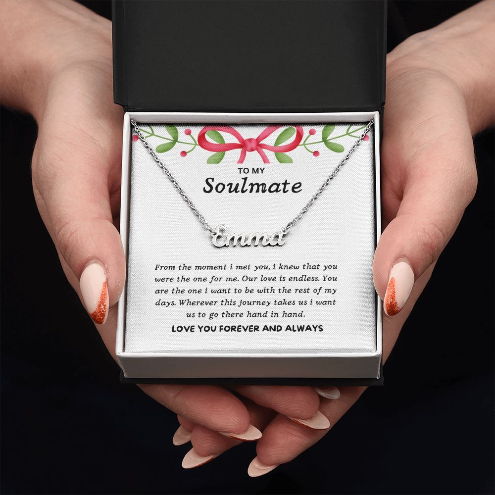 Just for her personalized necklace