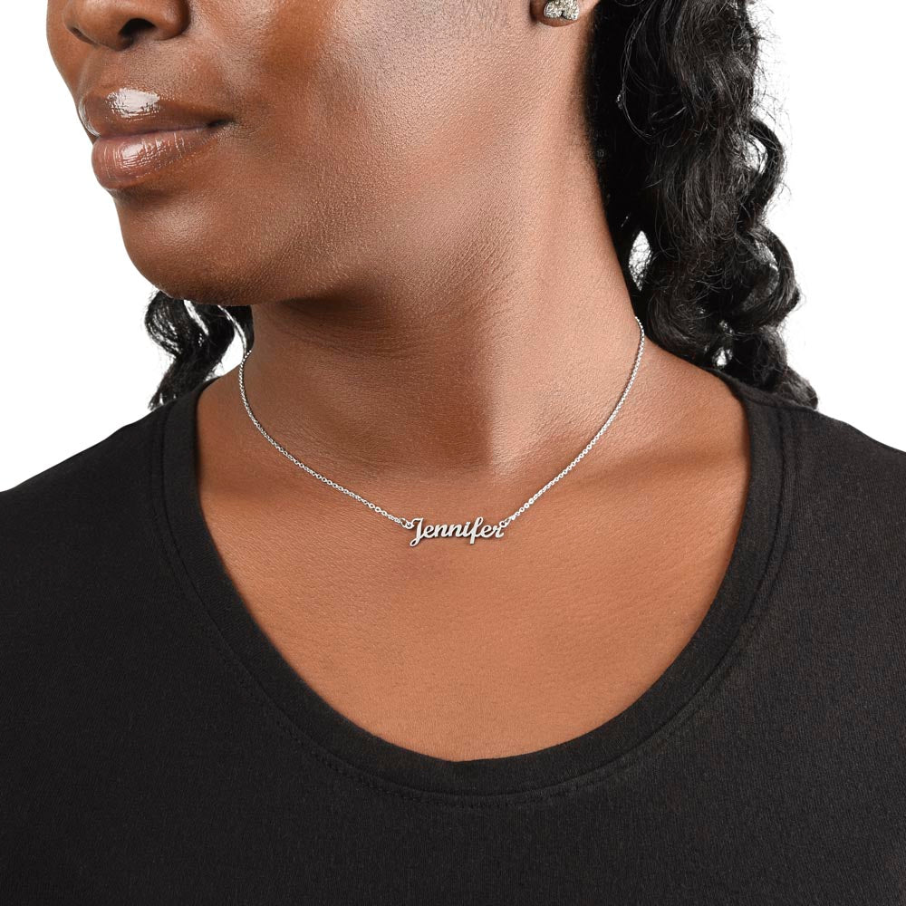 Just for her personalized necklace