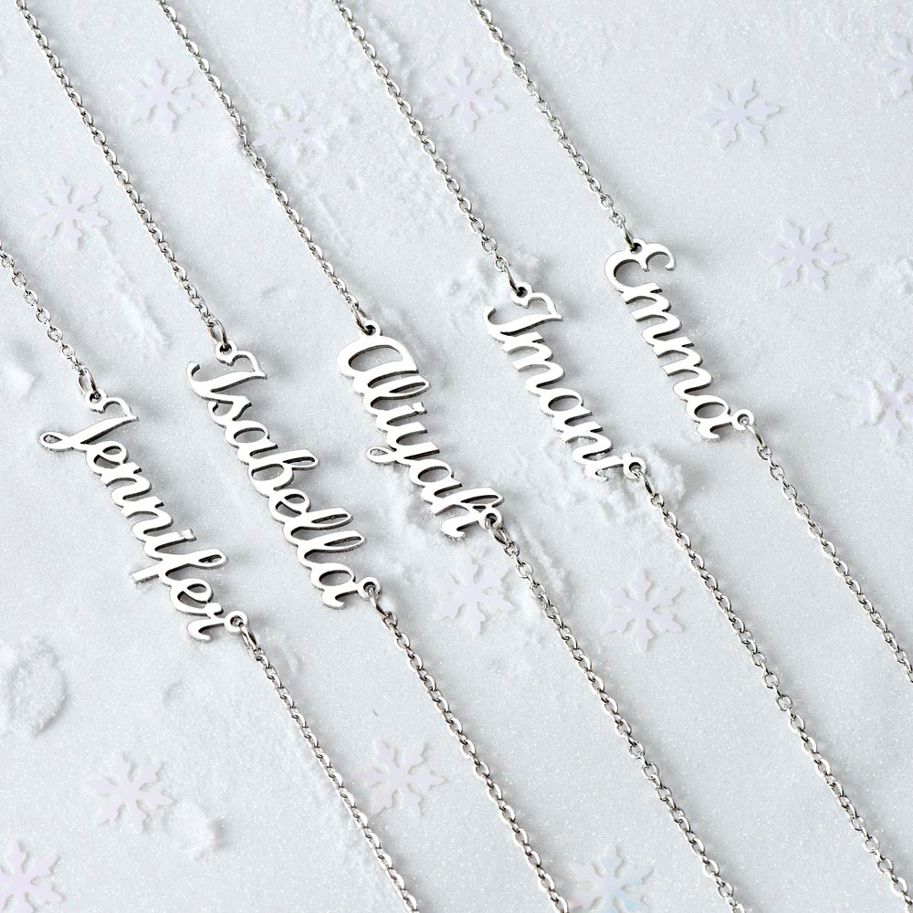 Just for her personalized necklace