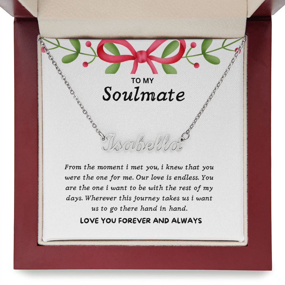 Just for her personalized necklace