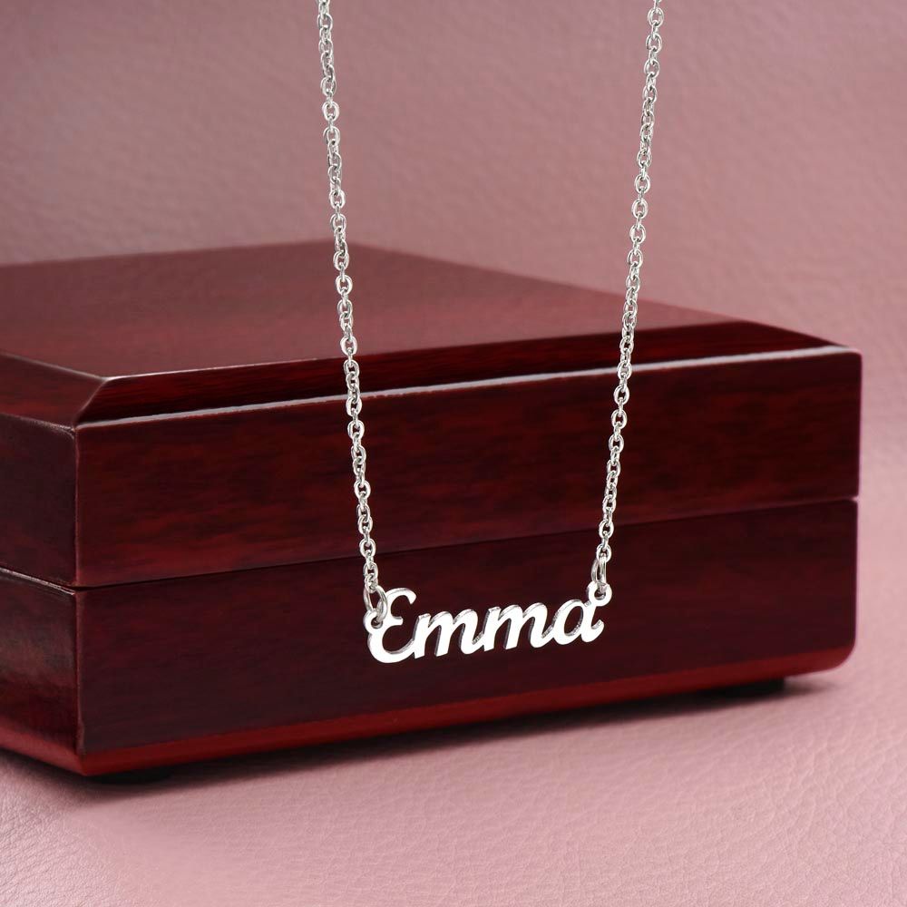 PERSONALIZED NECKLACE TO MY BONUS DAUGHTER
