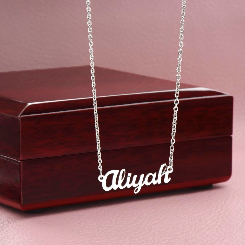 Just for her personalized necklace
