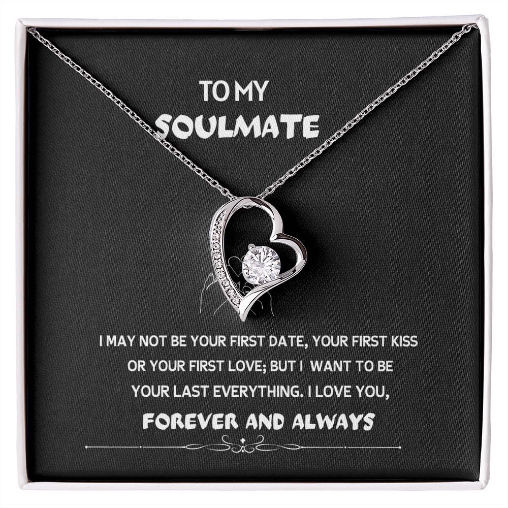My soulmate forever love necklace