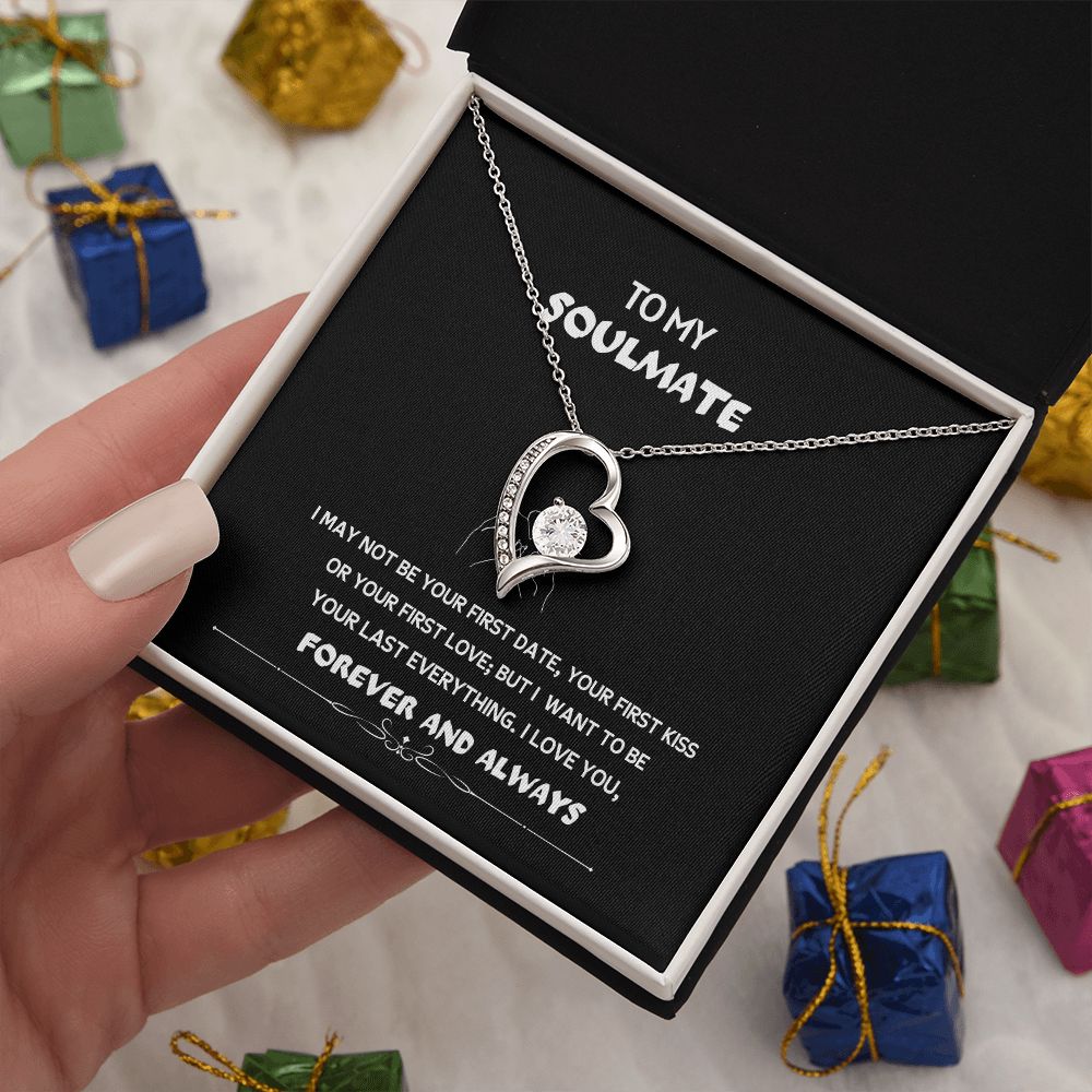 My soulmate forever love necklace