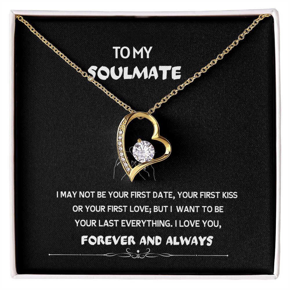 My soulmate forever love necklace