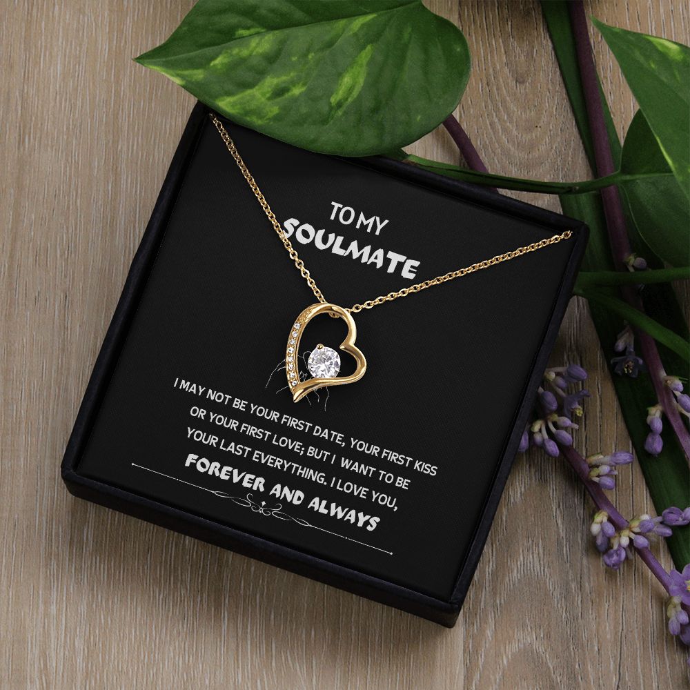 My soulmate forever love necklace